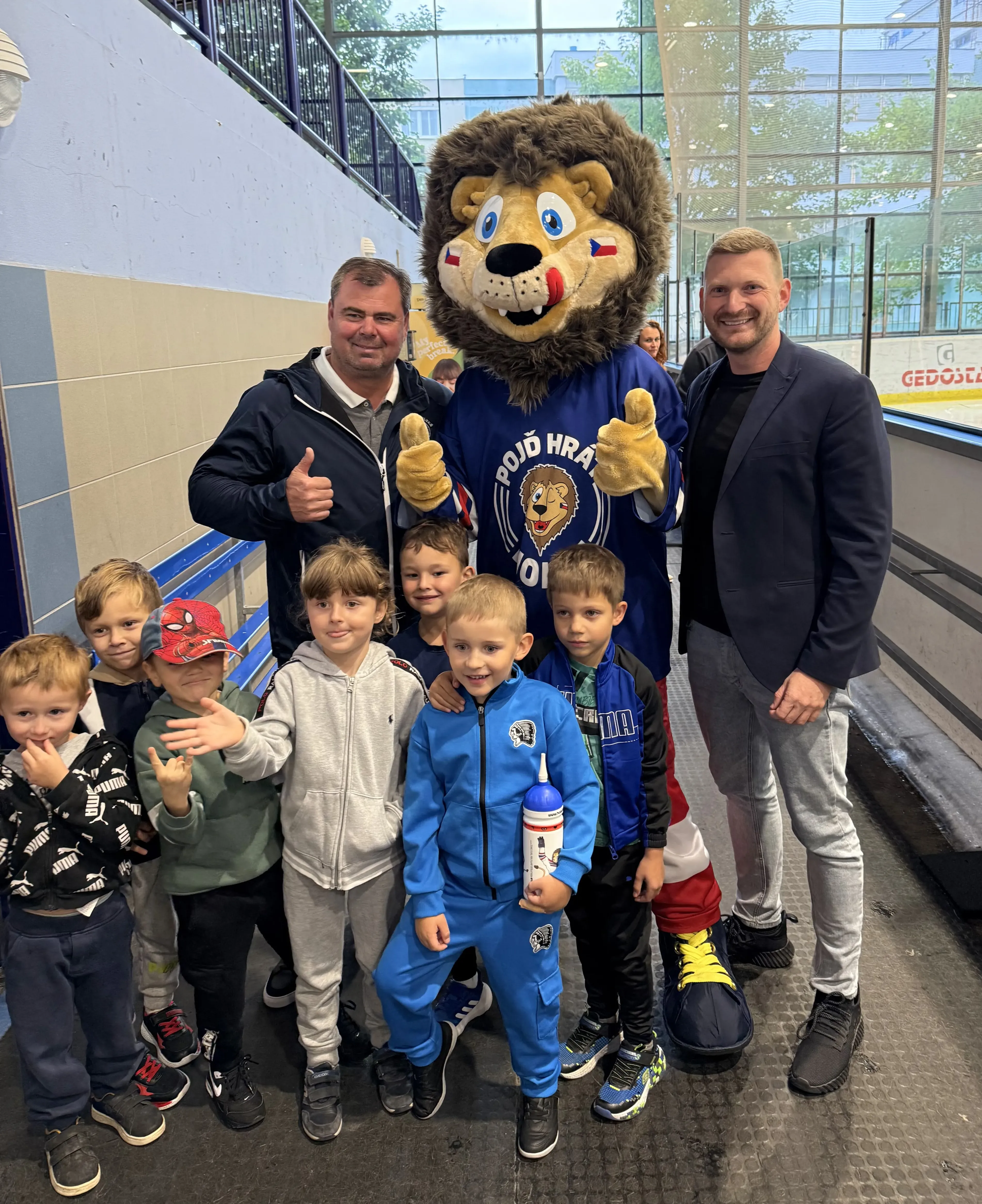 Mgr. Tomáš Morávek - s malými sportovci
